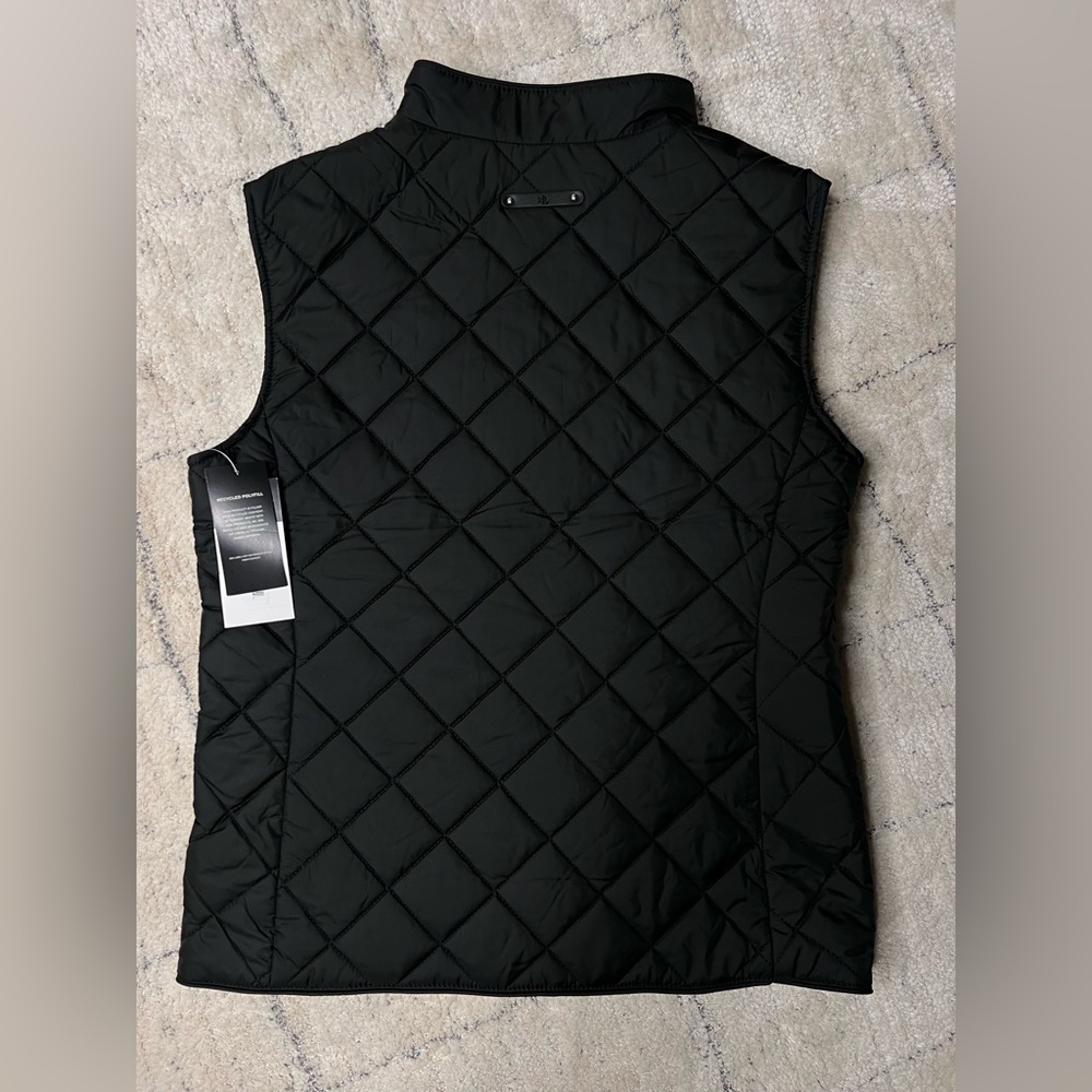 Ralph Lauren Quilted Vest Black M NWT — Timeless Old Money Elegance - Picture 7 of 7